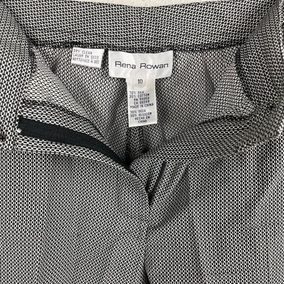 Rena Rowan Matching Silk Blend Vest and Cropped Pants EUC - Picture 8 of 9